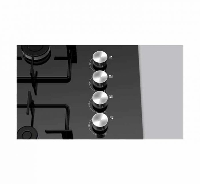 Kayın Ev Aletleri - EO7C6PO12O Siyah Cam Ankastre Ocak