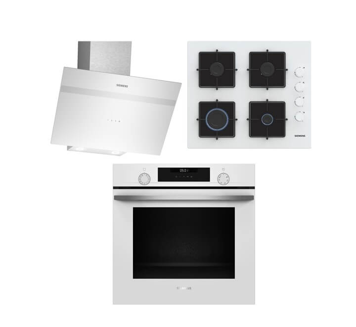 siemens-buharli-beyaz-ankastre-set
