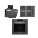 iQ300 Antrasit Gri Ankastre Set