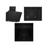 iQ500 Siyah Ankastre Set